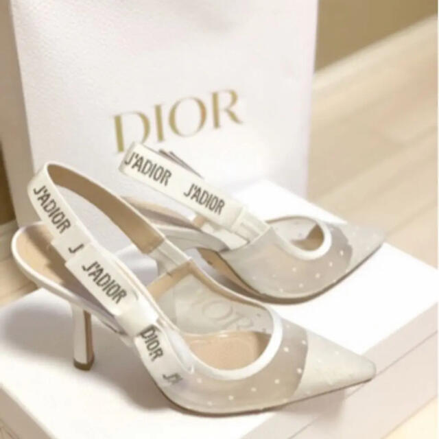 Dior ディオール パンプス  スリングバックパンプス Christian