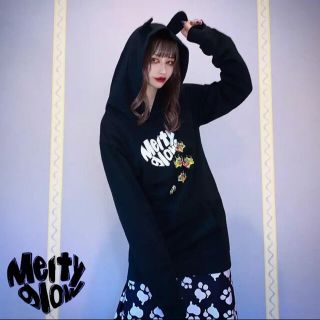 ファンキーフルーツ(FUNKY FRUIT)のMeltyglow☆クマ耳付きHOOD PARKA(パーカー)