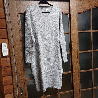 ユニクロ(UNIQLO)のユニクロ  ニットワンピース  XL(ひざ丈ワンピース)