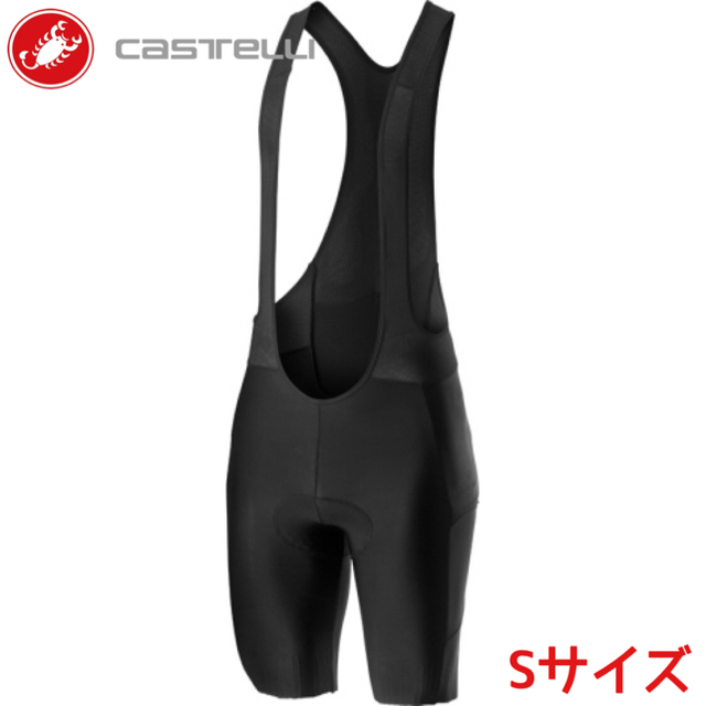 【新品】CASTELLI / カステリ アンリミテッド ビブショーツ SサイズSサイズ推奨使用温