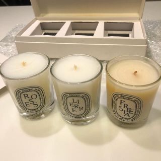 diptyque - 【未使用】diptyque キャンドル 70g 3個セットの通販 by