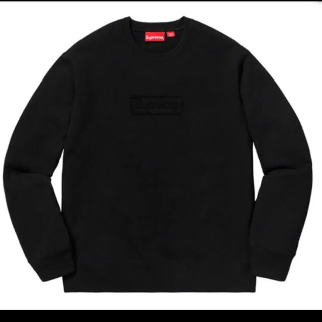 売れ済公式 Supreme Cutout Logo Crewneck スウェット