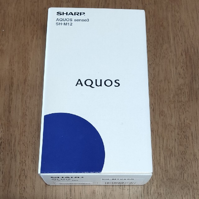 【新品未使用】AQUOS SH-M12ブラック50対応位置情報