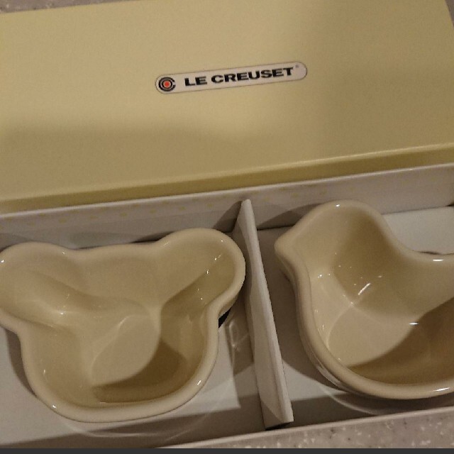 LE CREUSET(ルクルーゼ)の最終出品！ル・クルーゼ ベビー食器 キッズ/ベビー/マタニティの授乳/お食事用品(離乳食器セット)の商品写真