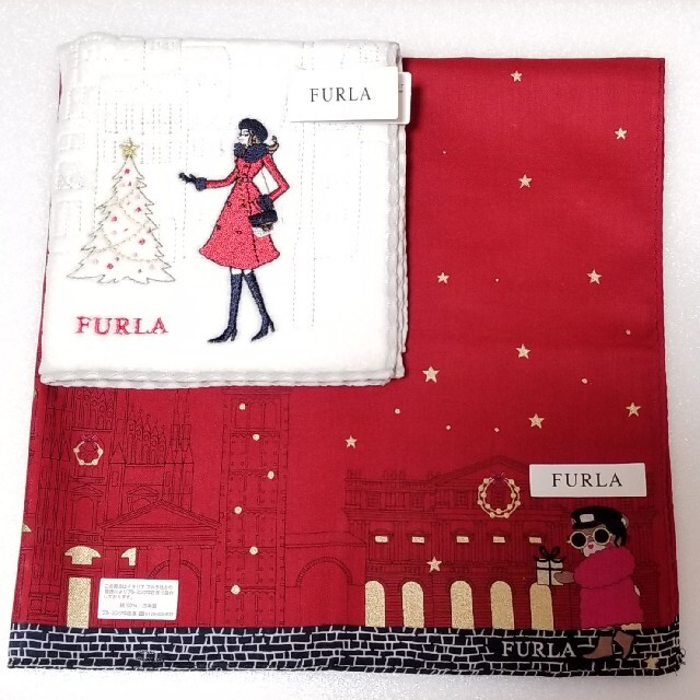 Furla(フルラ)のFURLA・クリスマスセット レディースのファッション小物(ハンカチ)の商品写真