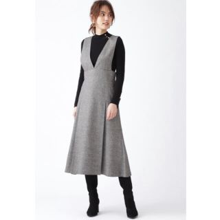 ジルスチュアート(JILLSTUART)のJILLSTUART フラニージャンパースカート(ひざ丈ワンピース)