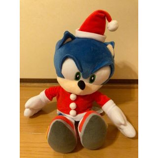 ソニック・ザ・ヘッジホッグ スーパージャンボクリスマスぬいぐるみ(キャラクターグッズ)