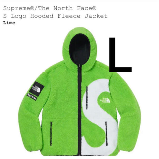 【Lサイズ】Supreme The north Face  ライム Limesupremeサイズ