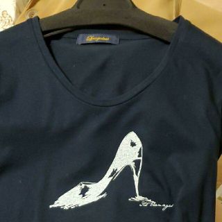 ラウンジドレス(Loungedress)の【 Lounge dress 】ラウンジドレスTシャツ（ネイビー）(Tシャツ/カットソー(半袖/袖なし))