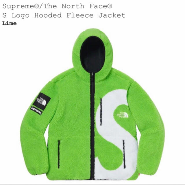 【Mサイズ】Supreme The north Face  ライム Limesupremeサイズ