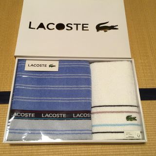 ラコステ(LACOSTE)の内野　ラコステ　バスタオル　スポーツタオル(タオル/バス用品)