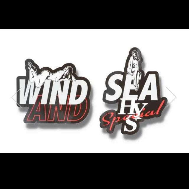 SEA(シー)のHYSTERIC GLAMOUR wind and sea ステッカー メンズのメンズ その他(その他)の商品写真