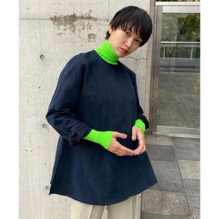 アクネ(ACNE)のACNE STUDIOS ネイビープルオーバー(ポンチョ)