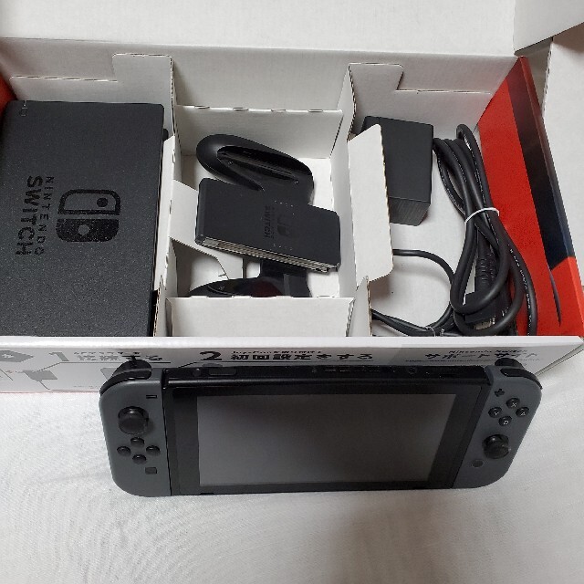 Nintendo Switch本体 Joy-Con(L)/(R) グレー 2