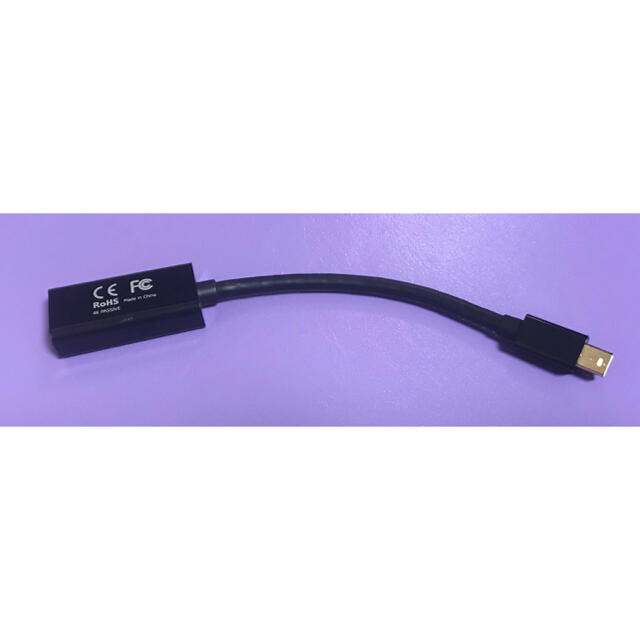 HDMI MINIDVI交換ケーブル スマホ/家電/カメラのPC/タブレット(PC周辺機器)の商品写真