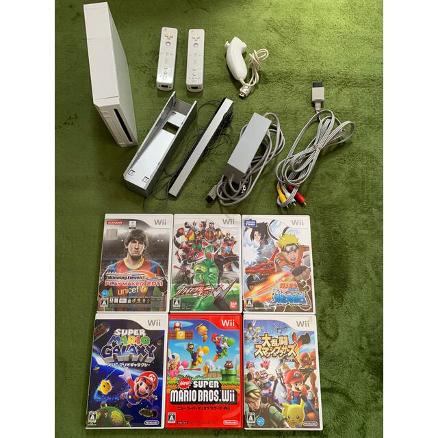 wii 本体と付属品、ソフトのセット