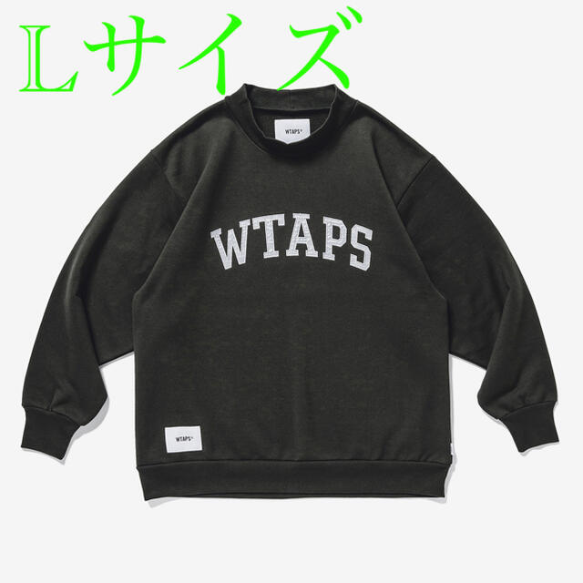 トマト大好きミニドラ君専用　WTAPS COLLEGE / MOCK NECKスウェット