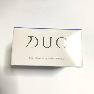 DUO デュオ　ザ　クレンジングバーム　ホワイト　90g(クレンジング/メイク落とし)
