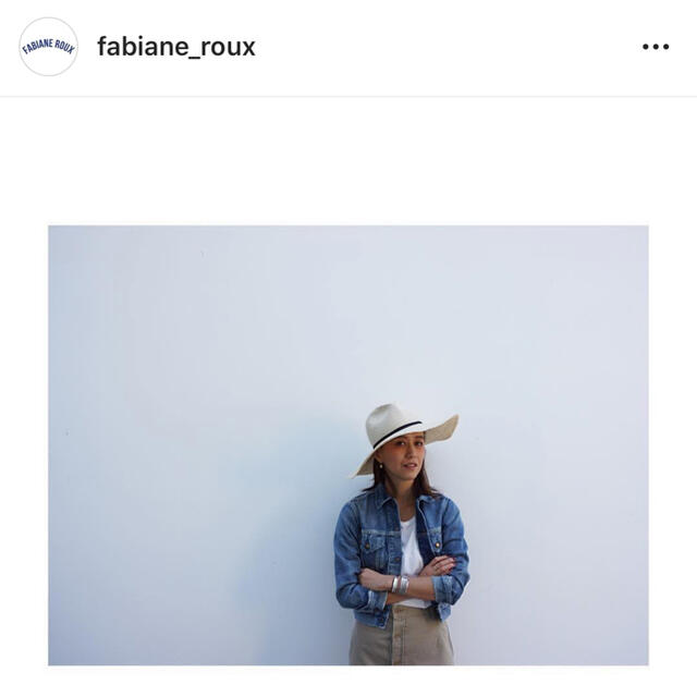 Fabiane Roux(ファビアンルー)のfabiane roux//nowos Gジャン デニムジャケット  レディースのジャケット/アウター(Gジャン/デニムジャケット)の商品写真