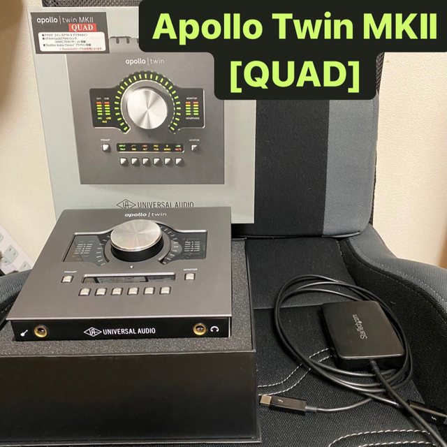 格安販売の Audio Universal APOLLO QUAD MK2 TWIN オーディオ