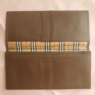 バーバリー(BURBERRY)の【yasu-stage様専用】BURBERRY 札入れ 長財布 ブラウン(長財布)