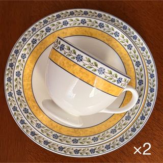 ウェッジウッド(WEDGWOOD)のウェッジウッド★ミストラル★トリオ　ペア(食器)