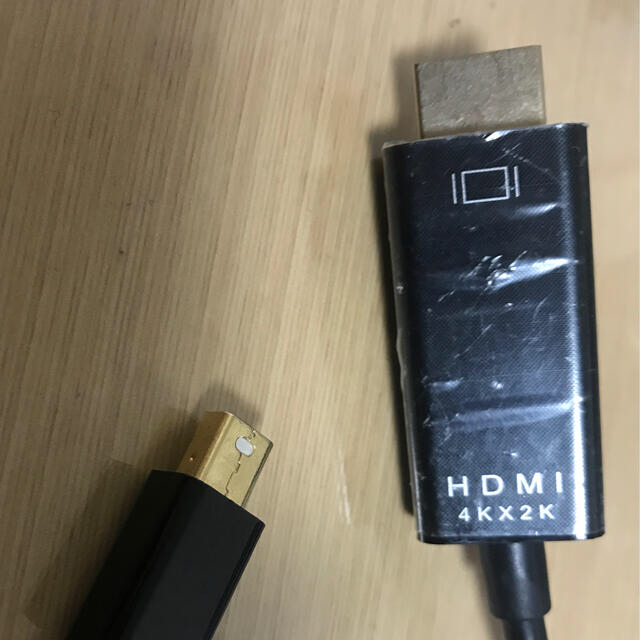 MiniDVI-HDMI 4k 変換アダプタ 200m  スマホ/家電/カメラのPC/タブレット(PC周辺機器)の商品写真