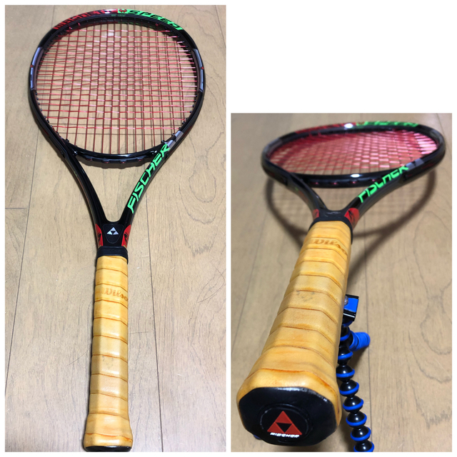 Fisher(フィッシャー)のFISCHER M PRO-No.1 98SL G3 ☆希少出品☆バグダティス スポーツ/アウトドアのテニス(ラケット)の商品写真