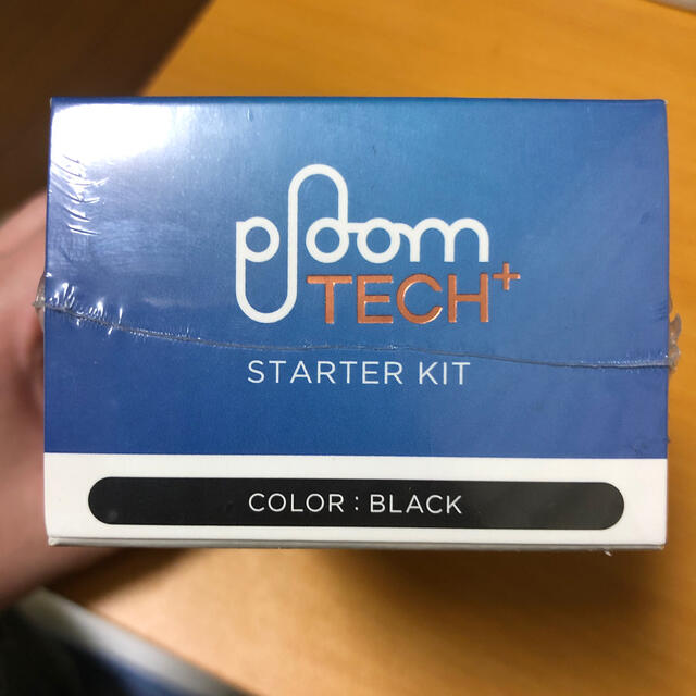 【新品・未開封】ploom TECH+ BLACK スターターキット メンズのファッション小物(タバコグッズ)の商品写真