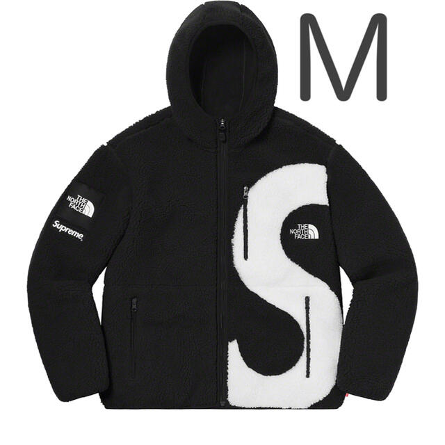 Supreme TNF S Logo Fleece Jacket Black S