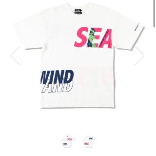 ヒステリックグラマー(HYSTERIC GLAMOUR)のヒステリックグラマー   x  wind and sea Tシャツ　M(Tシャツ/カットソー(半袖/袖なし))