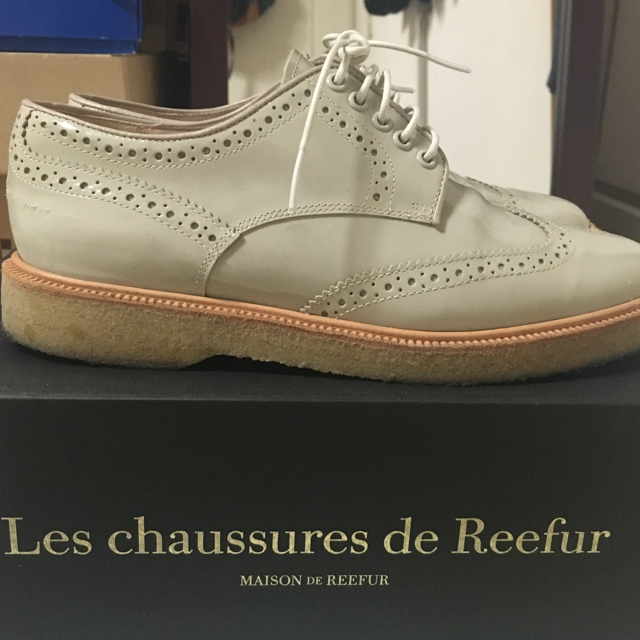 Maison de Reefur(メゾンドリーファー)のリーファー ウィングチップジュース レディースの靴/シューズ(ローファー/革靴)の商品写真