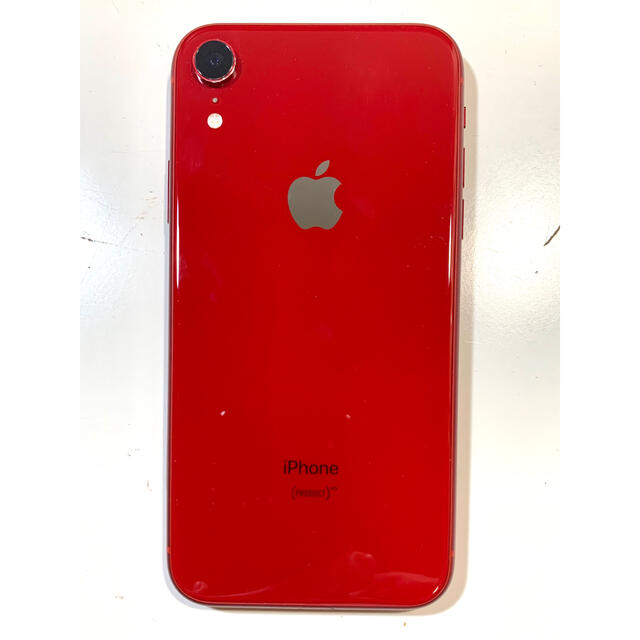 iPhone XR 64GB SIMフリー PRODUCT RED au - スマートフォン本体