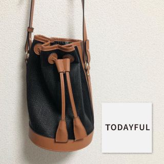 トゥデイフル(TODAYFUL)のTODAYFUL 11611031 バイカラーショルダーバッグ(ショルダーバッグ)