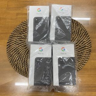 アンドロイド(ANDROID)の新品未使用 Google Pixel4a SIMフリー 128GB 4台セット(スマートフォン本体)