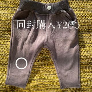 シマムラ(しまむら)の【しまむら】裏起毛　パンツ 80サイズ(パンツ)