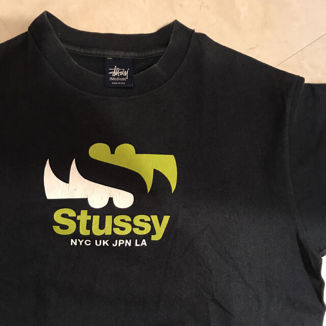 STUSSY(ステューシー)の専用！stussy made  in USA Tシャツ★ユーズド メンズのトップス(Tシャツ/カットソー(半袖/袖なし))の商品写真