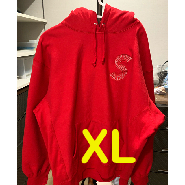 XLカラーSupreme シュプリーム　Sロゴパーカー　XL