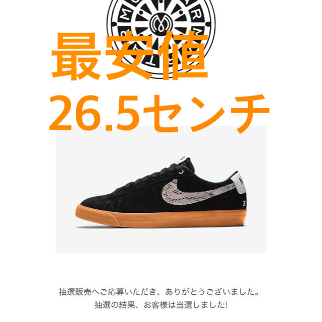 NIKE(ナイキ)の26.5 WACKO MARIA x Nike SB ナイキ ワコマリア メンズの靴/シューズ(スニーカー)の商品写真