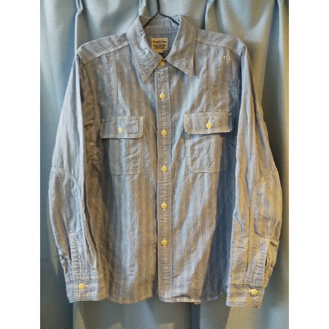 PHERROW'S(フェローズ)の【希少格安品】PHERROWS SHIRT デニムシャツ Mサイズ メンズのトップス(シャツ)の商品写真