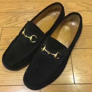 グッチ(Gucci)の【激レア】グッチ☆ビットモカシン☆スエードレザー☆80年代(スリッポン/モカシン)