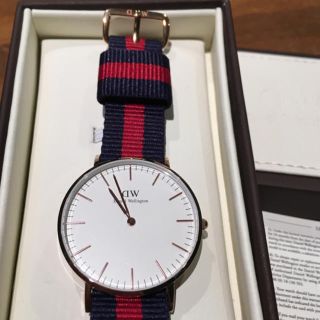 ダニエルウェリントン(Daniel Wellington)の【美品】NATOストラップ 腕時計(腕時計)