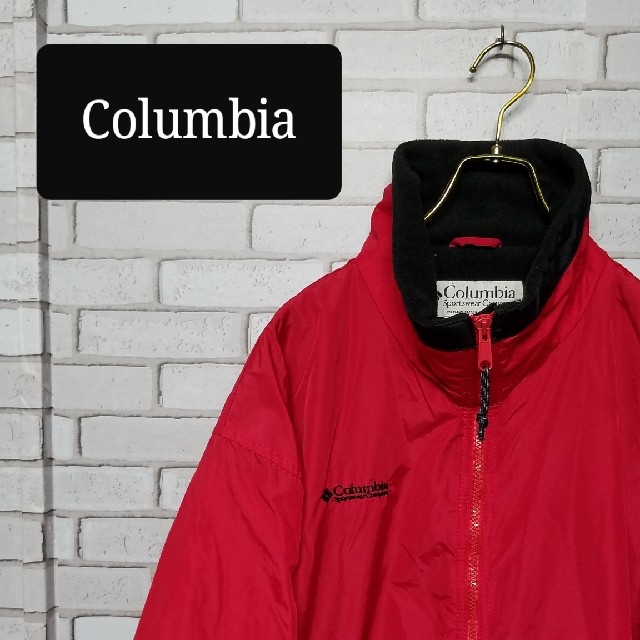 【Columbia】コロンビア　ブルゾンフリース　ジャケット　ビンテージ　90s
