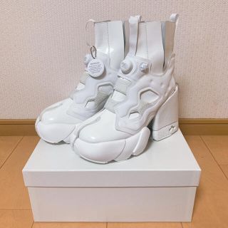 マルタンマルジェラ(Maison Martin Margiela)のメゾンマルジェラ×リーボック ポンプ Tabiブーツ(ブーツ)