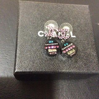 シャネル(CHANEL)のMACO様専用 シャネル ピアス パープル系(ピアス)