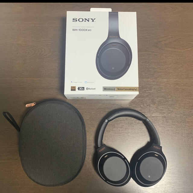 SONY WH-1000XM3 ブラック ヘッドホン SONY WH-1000XM3 ブラック ヘッドホン