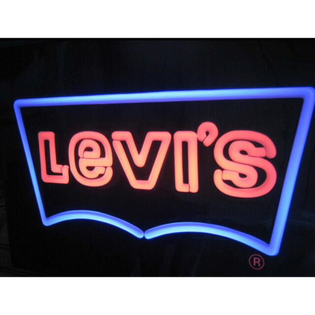 LEVI'S ノベルティー 電飾サイン 長期保管品・未開封・新品