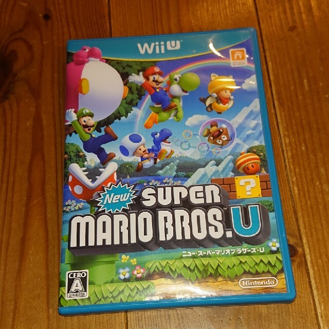 New スーパーマリオブラザーズ U Wii U エンタメ/ホビーのゲームソフト/ゲーム機本体(家庭用ゲームソフト)の商品写真