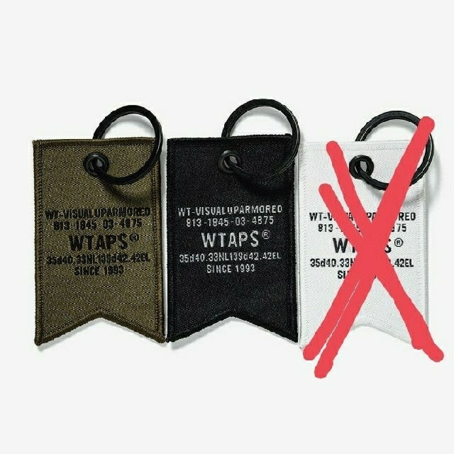 W)taps(ダブルタップス)のWTAPS POS KEY HOLDER POLY  2個セット メンズのファッション小物(キーホルダー)の商品写真