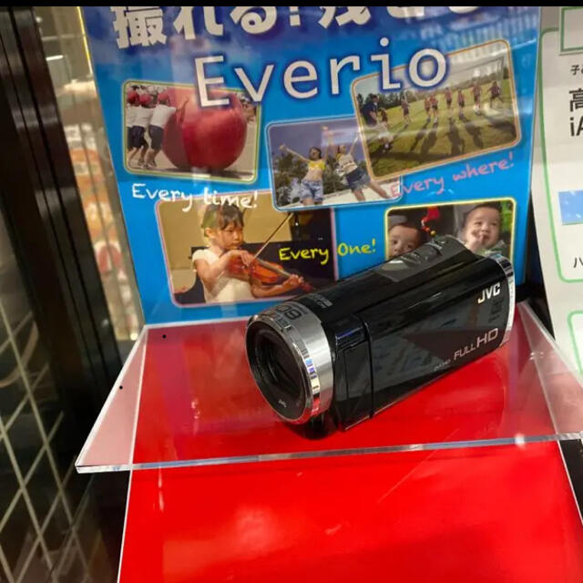 【新品・未開封】JVC Everio GZ-E108-B 長時間バッテリー追加版